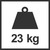 23 kg