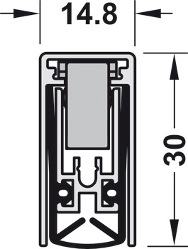 Joint à abaissement, Schall-Ex® L-15/30 WS, Athmer