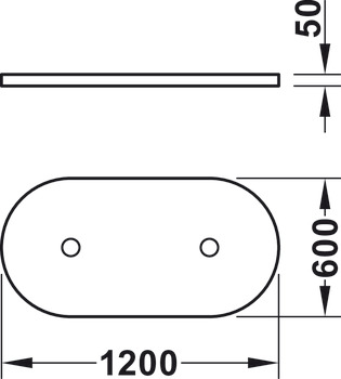 Absorbeurs de plafond et de mur, Rossoacoustic, Disc'n Dots, modèle R 600